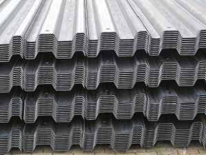 Interlocking Light Sheet Piles